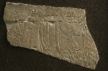 Fragment of a relief with a funerary procession
