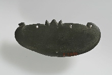 Cosmetic palette in the shape of a boat