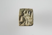 Pyramid-shaped seal-amulet