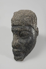 Fragment of the head of a statue