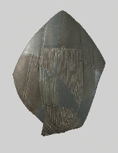 Zes fragmenten van een schaal met afbeelding van Neith