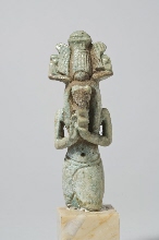 Amulet van Thoth die het Oedjat-oog vasthoudt