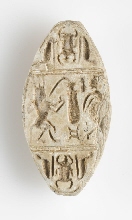 Cowroid depicting Bes
