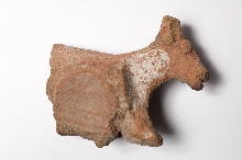 Fragment van een votiefbeeldje van Hathor