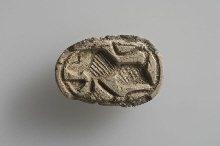 Scarab with lion