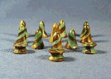 Conical game piece