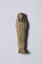 Ushabti of Padiptah, priest of Anubis and Bastet, with inscription