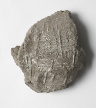 Seal imprint with the Horus name of Unas