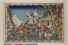 Sugawara Denju (Secrets de Sugawara): Scène dans laquelle le chariot est arrêté (Acte 3)