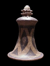 Terracotta in de vorm van een poporo stop