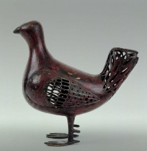 Incense burner in the form of a bird