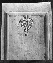 Panel in rococo style