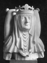 Bust of gisant of Isabeau of Bavaria