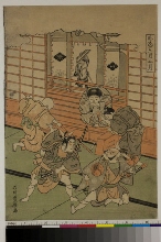 Fūryū jūnikagetsu (Douze mois élégants): Cinquième mois (sans doute copie tardive)