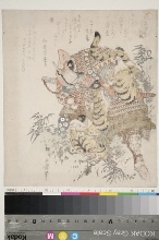 Katō Masakiyo et le tigre