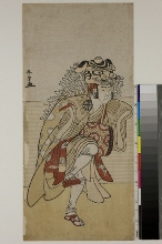 L' acteur Nakamura Nakazō I dans le rôle d'un danseur de lion