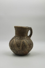 Vase with geometrical decoration