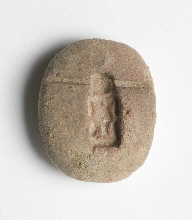 Mould for amulet: standing figure