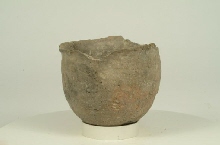 Vase with flared rim