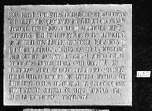 Commemorative inscription of Albert Ditmar