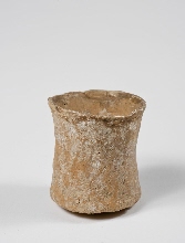 Cylindrical vessel without decoration