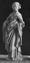 Statuette of a woman