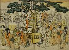 Croquis de la maison Ōgiya à Ōji