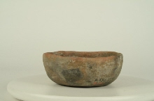 Bowl with flat base and flaring rim