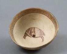 Bowl with partridge