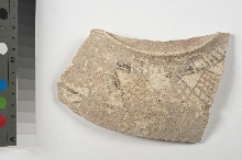 Fragment of a vessel with geometric decoration