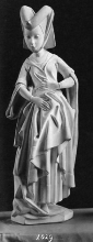 Statuette de femme : Jacqueline de Bavière