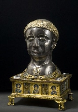Head-reliquary of pope Alexander