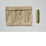 Cylinder seal with the name of Amenhotep II