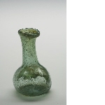 Glass bottle with long neck