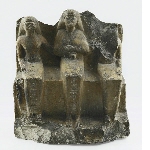 Statue group of Satamun and two women