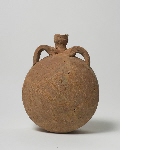 Small pilgrim flask without decoration