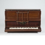 Portable upright piano