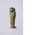 Oesjabti van Pediptah, priester van Anubis en van Bastet, met inscriptie