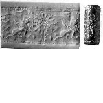 Cylinder seal with sphinx and pillar