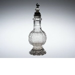 Carafe with silver stopper