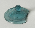 Blown glass lid