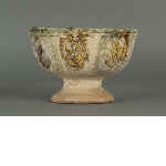 Bowl decorated with a heron