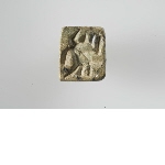 Pyramid-shaped seal-amulet