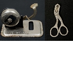 Two phonograph needle cutters