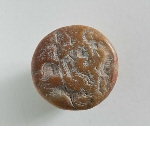 Stamp seal with hunting scene
