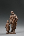 Sculpture group. Saint Joseph with child Jesus