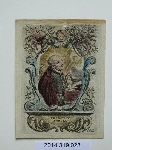 Memorial card for a death - S. Franciscus Borgia