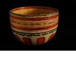 Bowl with painted geometrical decoration
