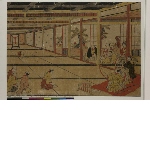 Room of a yashiki used for an archery contest