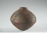 Small vase with belly in the shape of a double cone